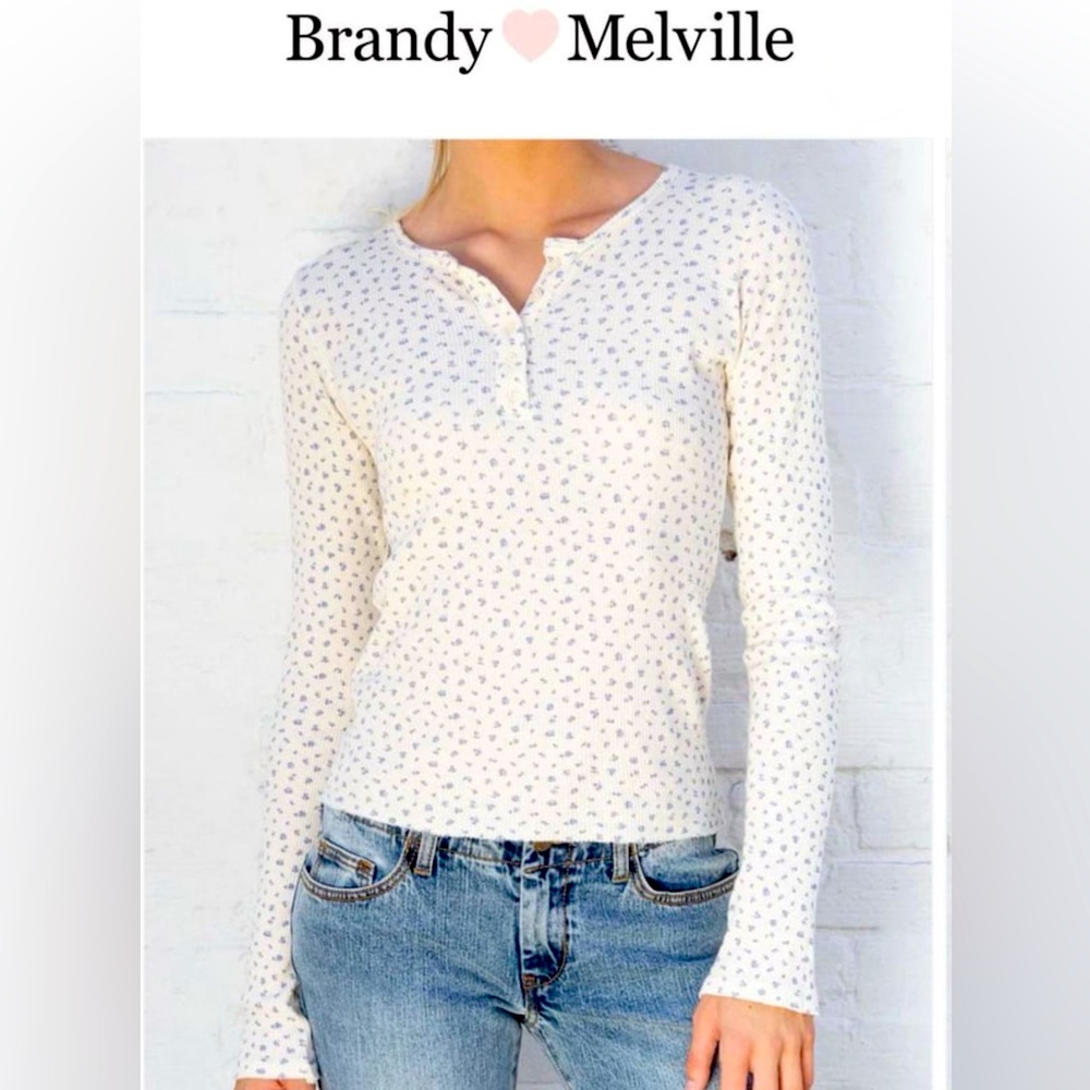 Brandy Melville Ahearn Thermal Top